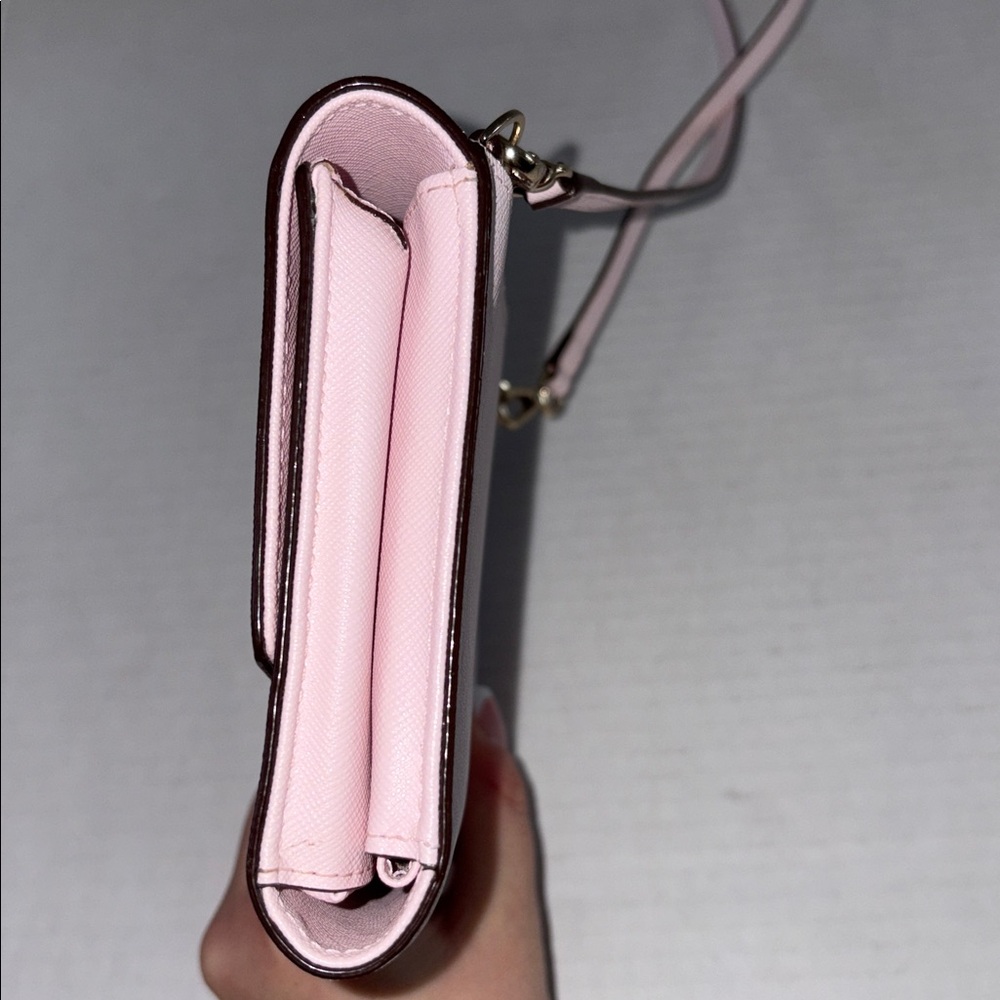 Kate Spade Light Pink Crossbody Bag Wallet - Picture 4 of 15